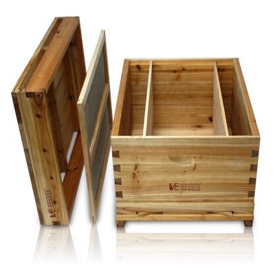 China Bee Farm Beekeepers Beekeeping Hoard Full Fir Bee Wooden Hive Box Beekeeping Equipment for sale