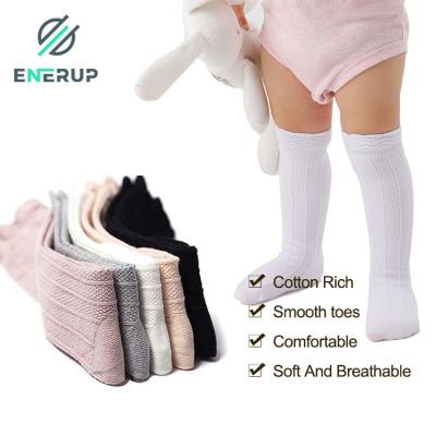 Chine La haute ruche de genou infantile de bébé cogne les chaussettes sans couture des enfants à vendre