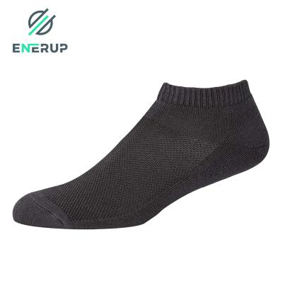 China Diabetic socks solid bamboo diabetes socks fashion men women antibacterial Non binding ankle socks for sale