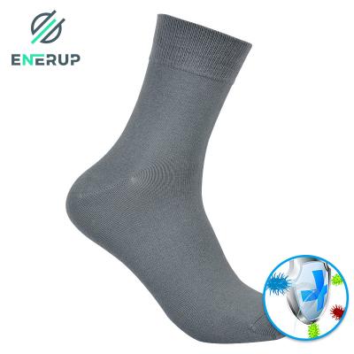 China Copper Foot Moisturizing Socks Grey Gel Socks For Cracked Feet for sale