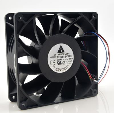 China Industrial Equipment Delta Ffb1424vhg Dc24v 1.37a Ffb1424vhg Original 14050 Axial Fan for sale