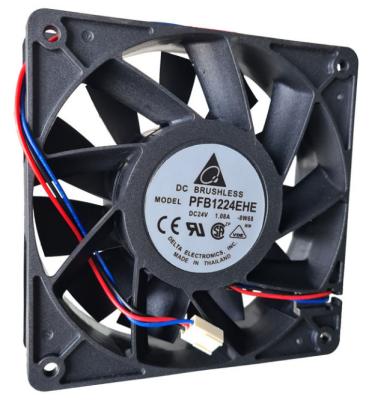 China Delta Pfb1224ehe 24V 1.08a 120*120*38 original Max Airflow Rate Axial Industrial Equipment Fan for sale