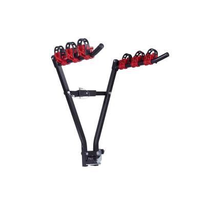 China Factory Convenient Sales Portable Car Bicycle Carrier 3 Foldable Bike Rack for sale