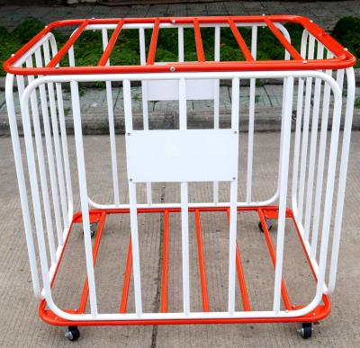 China Taken Down For Portability Or Left To Assembled XY-QL002 Hot Sale Metal Ball Storage Ball Cart Ball Cage With Wheels for sale