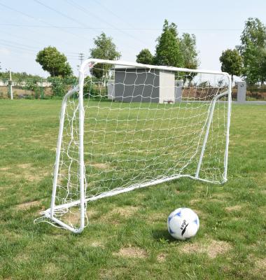 China Durable Match 6x4 FT Football Goal Nets Full Size Football Goal for sale