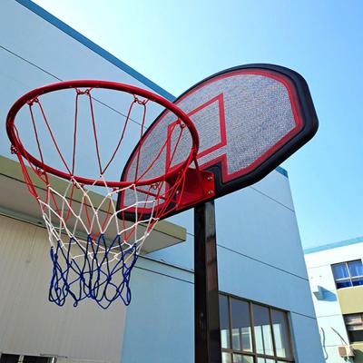 China PE Logo Adjustable Height Customizable Basketball Hoop for Outdoor Game Toy For Kids Youth Adults for sale