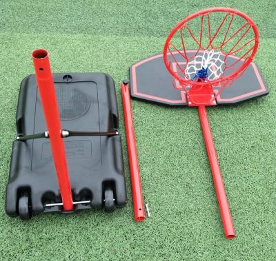 China XY-BS218A PE Factory Price Basketball Hoop Height Adjustable Basketball Ring Stand Set for sale