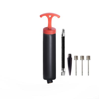 China XY-804B PP High Quality 8 Inch Steel Needle Ball Mini Plastic Hand Compressor for sale