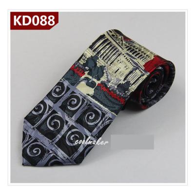 China silk printed necktie ,fashion silk tie ,gift tie ,jacquard silk tie , for sale