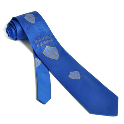 China polyester uniform tie ,company tie ,micro-fiberself logo tie ,gift tie , for sale