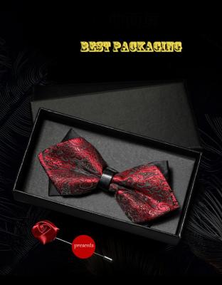 China New Arrival Adjustable Custom Assorted Colors Patterns Kids Floral Bow Ties For Men for sale