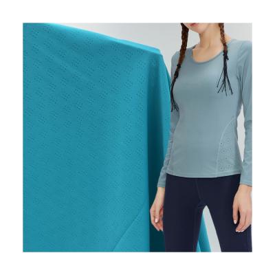 China Double Faced Sportswear Stretch Quick-Drying Anti-Wrinkle Sports Polyester Spandex Fabric for sale