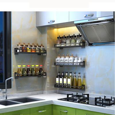 China For Kitchen Seasoning Wall Mount Sustainable Rack Organizer Various Sizes And Combinations Hanging Shelf For Spice Jars (1 Pcs) for sale