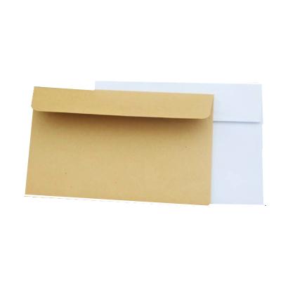 China Modern luxury ready to ship kraft paper/white envelopes 5*7, different size 4*6 wrapper for cash baby shower, birthday party, wedding invitations for sale