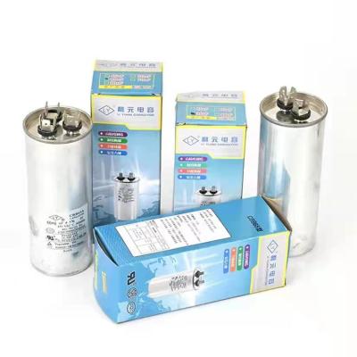 China Natural Rubber Compressor Starting Capacitor Air Conditioner Capacitor Made in China CBB65 for sale