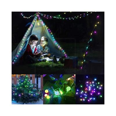 China Wedding Light Color Magic String Voice-activated RGB Bluetooth APP Atmosphere Indoor Outdoor Camping Romantic Balcony Decoration for sale