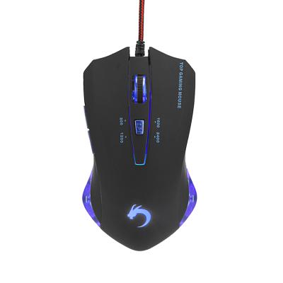 China Breathing Led Lightweight Psychology Breathable Led Lightweight 6d Gaming Mouse R8 for sale