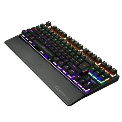 China Gaming Keyboard Best Full Selling 87 Key Backlight Detachable RGB Mechanical Gaming Keyboard for sale