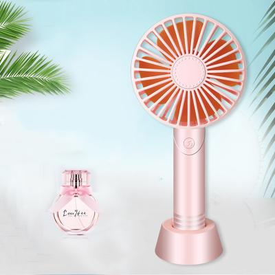 China USB Cool Wind Mini Handheld Portable and Tabletop Handy Charging Fan with Paris Mushroom for sale