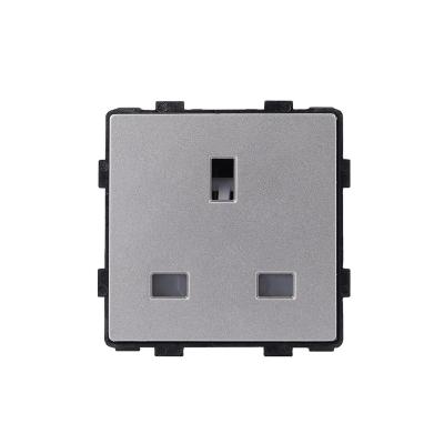 China Electrical Mechanical Modular British Inch 3 Pin Socket Modules TAWOIA Non-Smart 13A Socket UK Part 3.4 Energy Residential / General Purpose Power Parts for sale