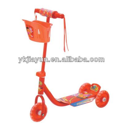 China PVC 3 Wheels Kick Scooter For Kids for sale