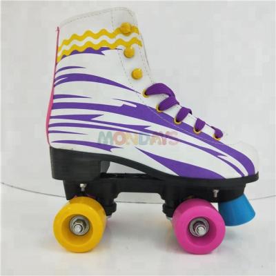 China 2018 Hot PVC Latest Style PU Wheels Roller Skates High Quality Colorful Inline Skate for sale