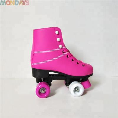 China Professional Hot Selling PVC Old Fashioned Quad Roller Skates For Outdoor Sports for sale