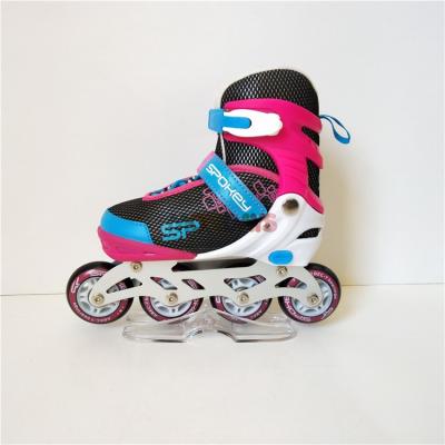 China Fashion\Comfortable\Durable Factory Low Price For Wholesale PU 4 Wheels Adjustable Inline Roller Skates Shoe For Kids for sale