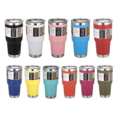 China Yetitumbler Stainless Steel 30oz Tumblers 20oz Vasos Termos Double Wall Vacuum Viable Coffee Mug 36 18 12 10oz Wine Cups for sale