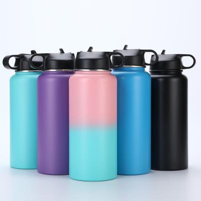 China Large Capacity 64oz 40oz 32oz Business BPA Water Bottle Double Wall 304 Stainless Steel Insulation Free Portable Thermal Vacuum Flasks for sale