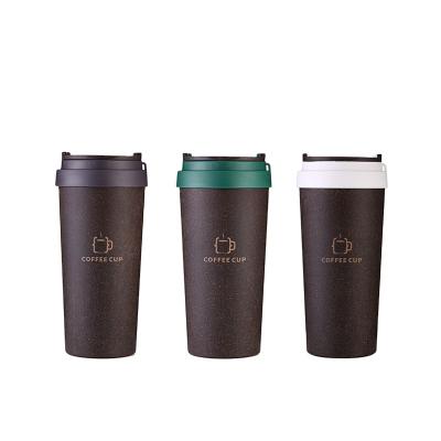 China 2021 Hot Selling Coffee Biological Material Coffee Cup Disposable Reusable Portable Cups for sale