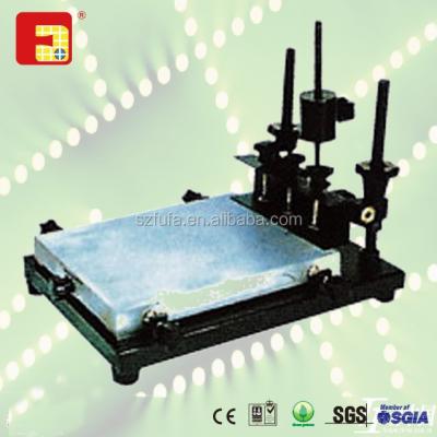 China Bill Printer Pneumatic Manual Silk Screen Printing Machine / Stencil Printing Machine for sale