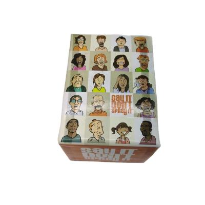 China High Quality Wholesale Developing Intelligence Paper Learning Card Children Character Card With Box for sale