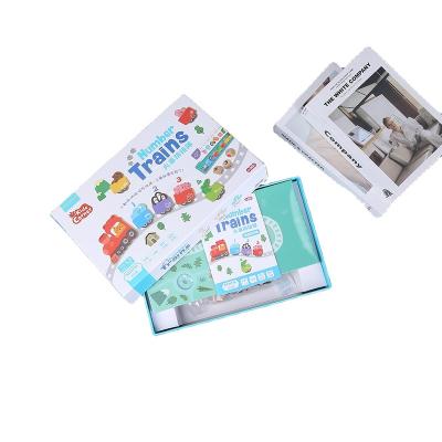 China Wholesale Custom Kid Paper Education Number Train Paper Game for sale