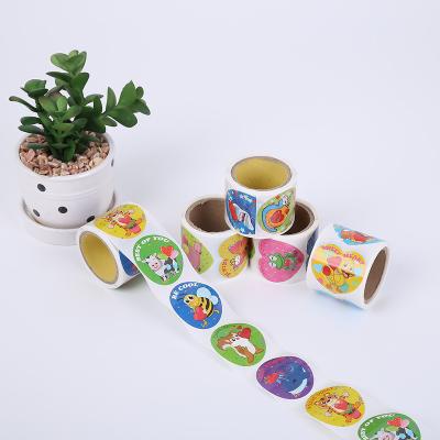 China Custom High Quality Cute Cartoon Decorative Animal Stickers/Cartoon Sticker Decorative Stickers For Kids for sale