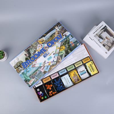 China Custom Paper Board Game Design Maker of Pretty and Colorful Board Game Your Own Board Game for sale