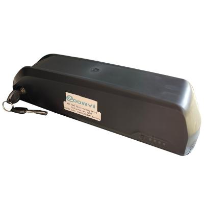 China Hoowvii Power Tools Customized 18650 Battery 10Ah 48V Poly Battery Case DP-5C Electric Downtube Ebike Battery for sale