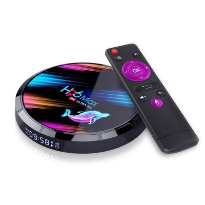 China Android 9.0 Max TV X3 TV Box Max Android 9.0 Smart Box S905X3 4+32/4+64/4+128GB Support 8K H96 Max Smart Box 4K H96 X3 TV Box amlogic for sale