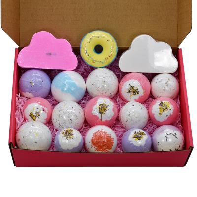 China Handmade Hot Selling Private Label Rainbow Yoni Cloud Detox Bath Bombs Organic Herbal Moisturizing Soothing Skin for sale