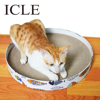 China Icle Brand-BB Groove Viable High - Quality - Wholesale IC-1044-40-fish Stone Round Made In Cardboard Cat House for sale