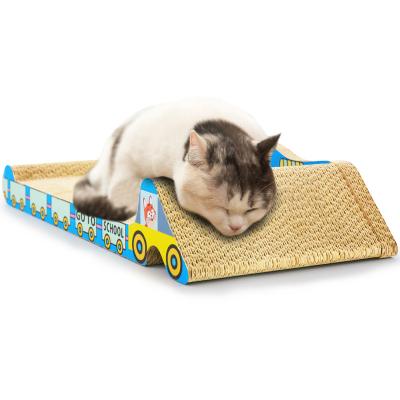 China ICLe-Large Viable Back Sofa Couch Lounge Corrugated Cardboard Cat Scratchers For Cat Clawing Sleep Play Set Up Board IC-0025-60 for sale