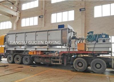 China 4KW 9M2 Thermal Oil Heating Paddle Dryer For Chemical Processing for sale