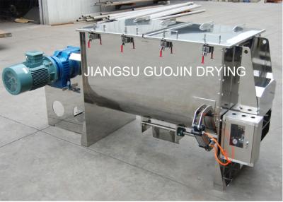 China Electrical Heating SS Horizontal Ribbon Powder Mixer 4KW for sale