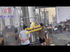 Automatic Vertical Fluid Bed Dryer Granulator For Pharmaceutical