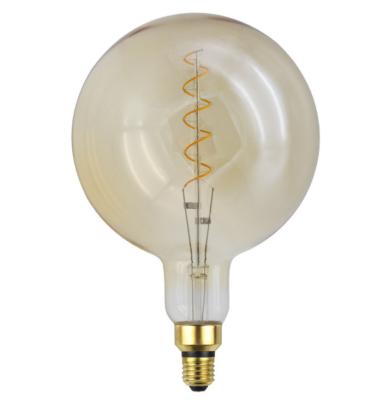 China Residential/commercial 4w 6w 8w large G200 led filament bulbs, filament lamp bulb, led filament globe bulbs for sale