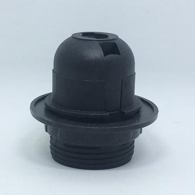 China Screw Bakelite Bulb Socket Edison Screw Plastic Lampholder E27/E14 Lamp Holders Fitting Lamp Base for sale