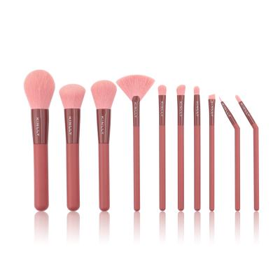 China Hot sale 2015 new products 10pcs makeup brush stain brush profesional colorful cosmetic brush set for sale