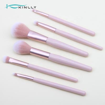 China Angular Blush Professional Quality Brush Set Salon Custom Makeup Brushes Cosmetic Brush for sale