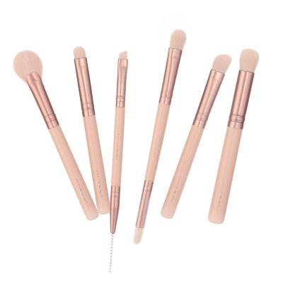 China Angular Blush Custom Logo 9 Pcs Pink Makeup Reading Brush Private Label Travel Make Up Reading Brush for sale