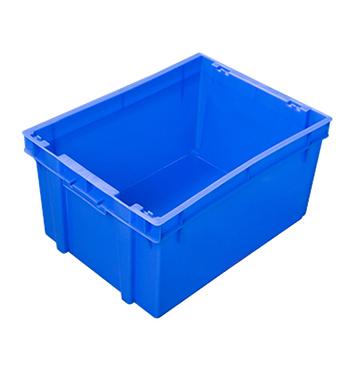 China MFTLONG Eco - Friendly Plastic Turnover Box Nesting Crate For Storage , Stackeble for sale